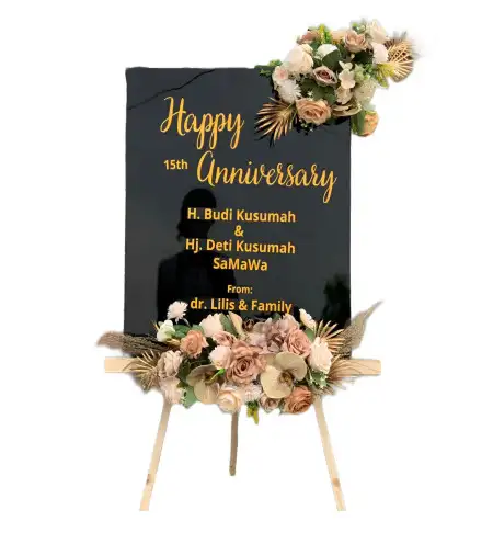 Papan Bunga Akrilik Betung Ii